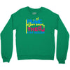 music is my drug Crewneck Sweatshirt