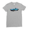 1965 corvette sting ray classic car, ideal birthday gift or pres Ladies Fitted T-Shirt