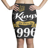 kings are born in 1996 Pencil Skirts