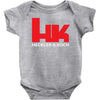 hk heckler and koch Baby Bodysuit