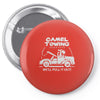 camel towing Pin-back button