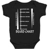beard length chart Baby Bodysuit
