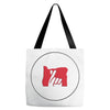 please red Tote Bags
