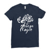 mexican eagle Ladies Fitted T-Shirt