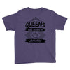 Queens Are Born In January Youth Tee
