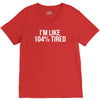 tired af sleeper V-Neck Tee