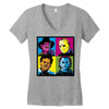 horror Women's V-Neck T-Shirt