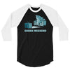 shark weekend 3/4 Sleeve Shirt
