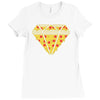 pizzas are forever Ladies Fitted T-Shirt