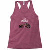 indian motorcycles retro Racerback Tank