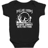 roller derby   zombie Baby Bodysuit