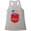 america 3 Racerback Tank