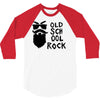 old school rock 3/4 Sleeve Shirt
