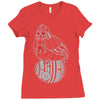 imperial egg Ladies Fitted T-Shirt