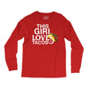 This Girl Loves Tacos Long Sleeve Shirts