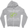 liver Zipper Hoodie