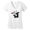 my street neighbor Women's V-Neck T-Shirt