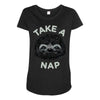 take a nap Maternity Scoop Neck T-shirt