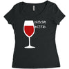 drink the blood Women's Triblend Scoop T-shirt