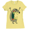 monster (2) Ladies Fitted T-Shirt