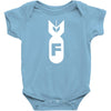 f bomb Baby Bodysuit