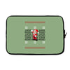 ugly super mario christmas Laptop sleeve