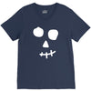 face skull V-Neck Tee