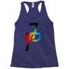 jake paul colorful Racerback Tank
