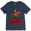 apple keeps the doctors away V-Neck Tee