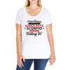 i never dreamed i'd grow up to be a super cute scorpio but here i am k Ladies Curvy T-Shirt