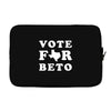 vote for beto Laptop sleeve