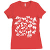 alphabet zoo Ladies Fitted T-Shirt