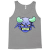 blue monster with horns Tank Top