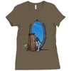 the looking glass Ladies Fitted T-Shirt