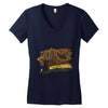 chasing windmills Women's V-Neck T-Shirt