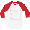 think outside the box 3/4 Sleeve Shirt