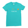 Planet Ladies Fitted T-Shirt
