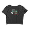 do more makes you happy skateboard Crop Top