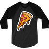 hot pizza 3/4 Sleeve Shirt