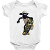shaun boarder Baby Bodysuit