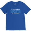 if i am ever on life support unplug me V-Neck Tee