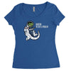 houston we have a problem Women's Triblend Scoop T-shirt