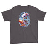 octopus vs shark Youth Tee
