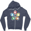 big bang theory sheldon rock Zipper Hoodie