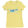 road rage Ladies Fitted T-Shirt