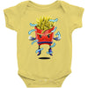 saiyan fries Baby Onesie
