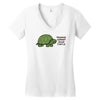 normal ass turtle Women's V-Neck T-Shirt