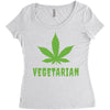 Vegetarian Women's Triblend Scoop T-shirt