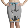 infinite loop Pencil Skirts