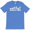 evolution of a zombie T-Shirt